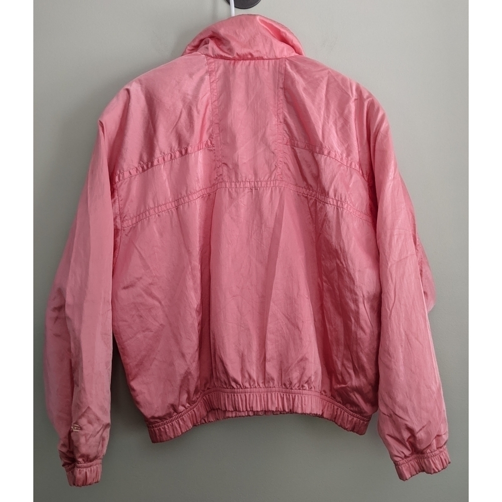 Vintage 80's Head Sportswear Pink Nylon Windbreaker Medium - Picture 2 of 9
